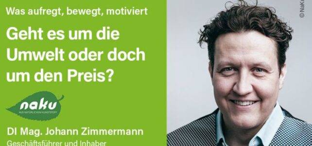 Johann Zimmermann im Interview von Vegconomist das vegane Wirtschaftsmagazin